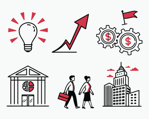 Business & Corporate Icon Set