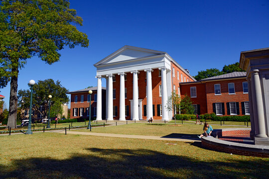 Lyceum Building Ole Miss Campus University Oxford Mississippi MS. 10.01.25