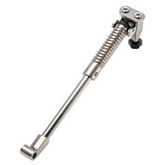 Bicycle kickstand isolated on transparent background, a sturdy support for parking bikes