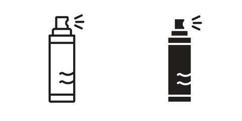 Air freshener icons simple vector set. logo sign symbol set