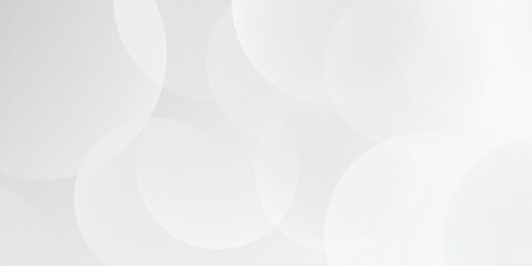 White background abstract art vector illustration with shapes. White vector presentation background