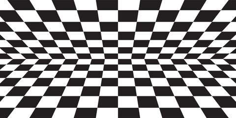Obraz premium Black and white chess pattern. Checkerboard seamless vector illustration. Abstract checkered checkerboard for game. Grid geometric square shape. Race flag.