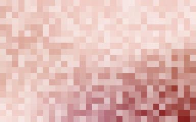 Censor pixel blur mosaic effect vector illustration. Censorship transparent background square pattern. Checkered texture hiding sensitive image, text. Forbidden and privacy content in nude skin color