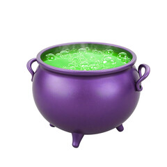 3D Element for Halloween Composition PSD Transparent Background