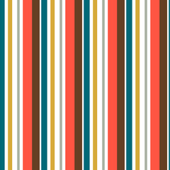Vertical Stripes Seamless Pattern Vector Design. Stripe background