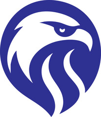 eagle logotype vector