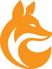 fox logotype vector