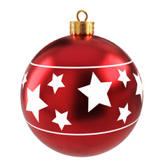 Christmas ball decorations holiday Christmas tree elegant shiny red