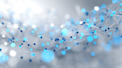 Stunning abstract network connectivity background showcases modern technology with interconnected nodes, perfect for future innovations and digital solutions.