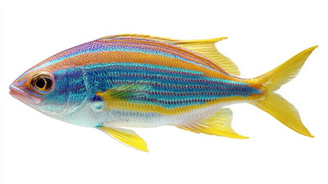 vibrant threadfin with yellow filament