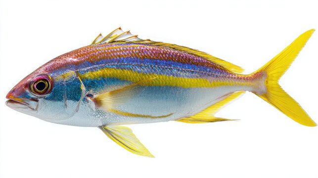 vibrant threadfin with yellow filament