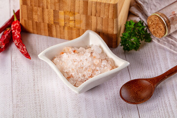 Himalaya pink salt for cooking