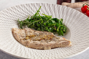 Dietary healthly food - turkey sous-vide