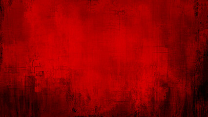 Red textured concrete grunge wall background. Elegant grunge burgundy, dark red background