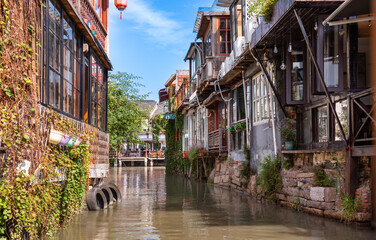 Zhujiajiao, traditional water town near Shanhai, China