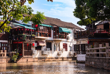 Zhujiajiao, traditional water town near Shanghai, China