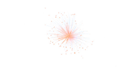 Fireworks Spectacle: A burst of vibrant fireworks illuminates the night sky, with radiant streaks and vibrant colors painting a canvas of festive cheer.fireworks for diwali, new year, transparent.