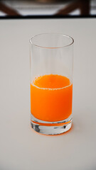 Glass of Fresh Orange Juice