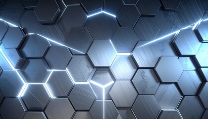 abstract hexagonal background