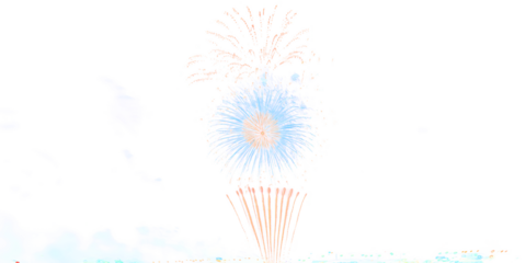 Festive Fireworks in the Sky: Colorful bursts of pyrotechnics light up the sky during a grand celebration, a moment of pure visual delight, commemorating occasions. fireworks for diwali, new year, png