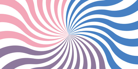 Abstract background with vintage sun rays swirling pattern and retro spiral stripes. Green and white twisted sunburst texture creates. Vintage sunrays swirl sun beam vector banner design and comic.