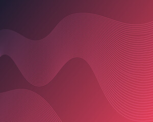 Abstract Wavy Line texture Background with Gradient Flow