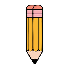 Pencil drawing illustration art graphic design write education school stationery tool equipment supply 