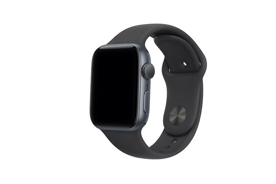 Sleek modern smartwatch showing advanced technology for fitness tracking and mobile connectivity, essential for the tech-savvy lifestyle and digital age