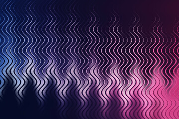Illustration of abstract wavy lines background with blue and pink hues creating a mesmerizing visual effect that evokes a sense of fluidity and dynamic energy in the design