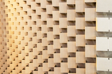 Abstract background image of alternating square shapes arranged in a pattern.