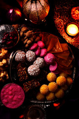 heart shaped chocolate candies diwali