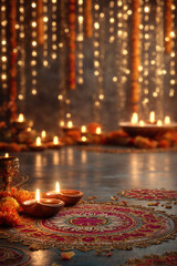 diwali floor