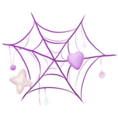 Cute Purple Halloween Stickers – Kawaii Spooky Ghost Pack