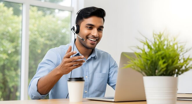 Diverse Young Professionals Collaborating in a Bright, Modern Office
