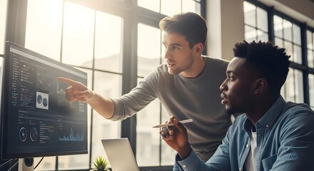 Diverse Young People Enjoying Healthy Breakfast Together in Bright Kitchen