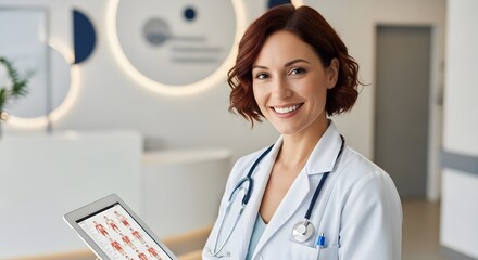 Happy Woman Enjoying Coffee Break Outdoors on Sunny Day