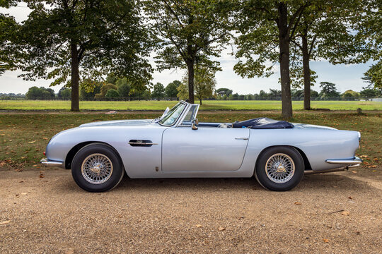 1965 Aston Martin DB5 short chassis convertible, Concours of Elegance 2025, Hampton Court Palace, London, UK
