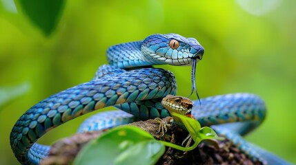 All You Need to Know About Blue Vipers &ndash; Habitat, Venom Potency, and Unique Blue Coloration for Reptile Enthusiasts
