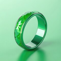 diamond ring on transparent background