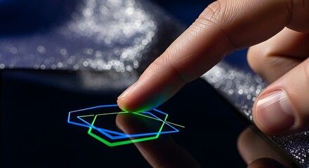 Low Angle View of a Modern Glass Office Building Facade on a Sunny Day