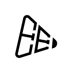 EE letter logo design. EE creative initials letter logo concept. EE letter design.
