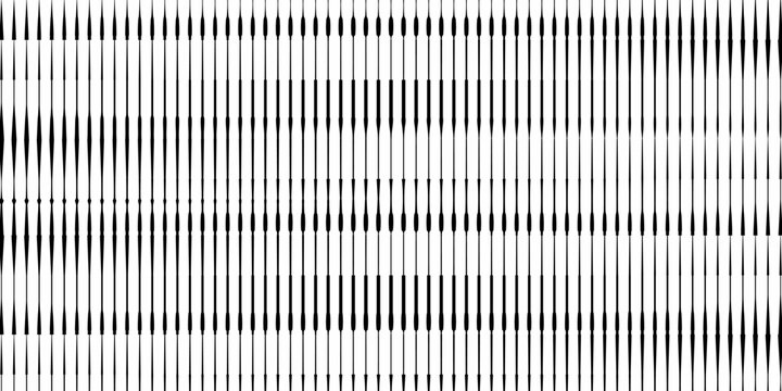 Black line halftone gradient strips. Fading stripe gradation background. Repeating linear pattern backdrop. eps 10