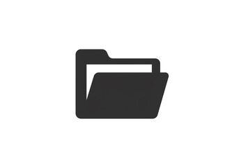 Organize your digital life with this sleek, modern, open folder icon, symbolizing information access and efficient data management for business and personal projects.