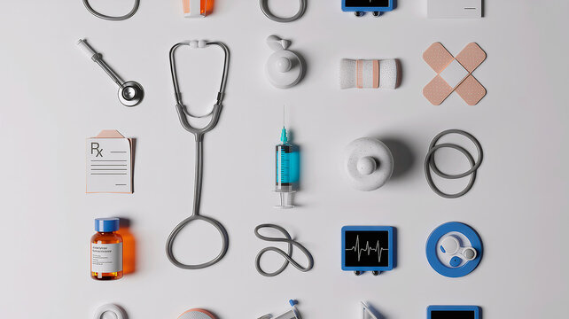 Doctor's Professional Medical Icon Kit