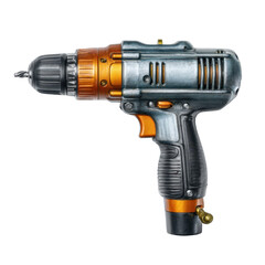 Powerful cordless drill with a metal body and ergonomic grip for DIY projects and repairs