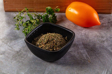Dry Provance herbs mix seasoning