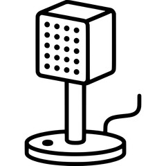 Desktop Microphone Icon
