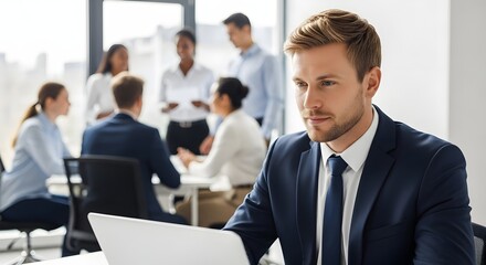 Smiling Young Woman Preparing Healthy Food in a Bright Kitchen
