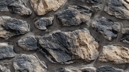 Weathered Stone Facade: A close-up captures a textured stone facade. This image provides a compelling backdrop for various applications.