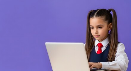 Young Girl Reading Book in Cozy Library, Education and Knowledge Concept